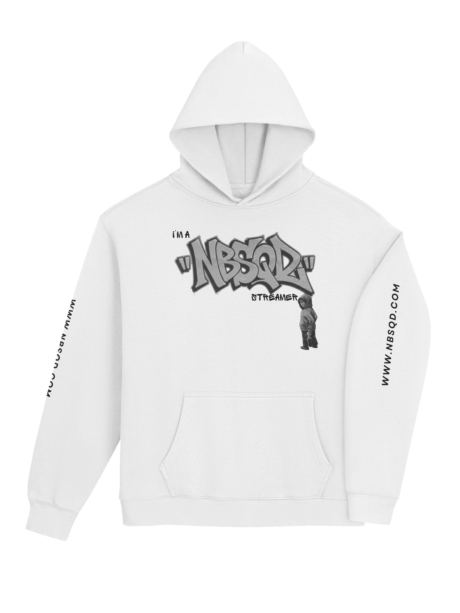 Noobsquad “NBSQD Graffiti – Break The Rules, It’s Part of The Game” Men’s Hoodie product image (4)