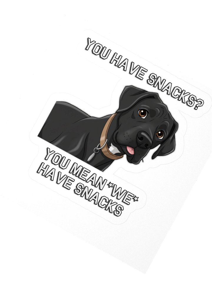 Gunner - Snacks Sticker product image (4)