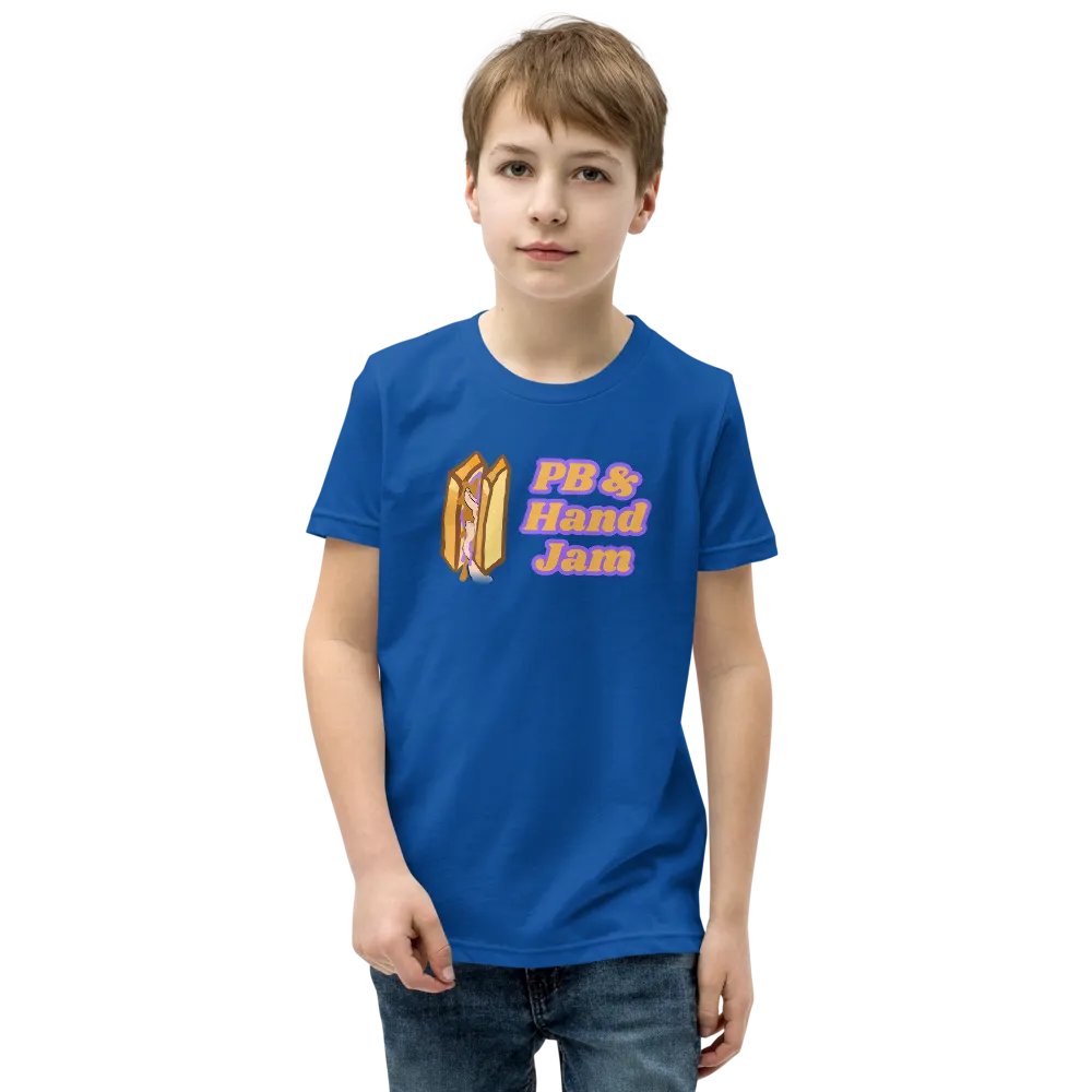 PB & Hand Jam - Youth Climbing T-Shirt product image (41)