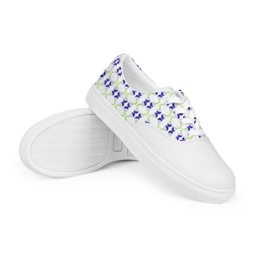Women's Parachute Pattern Canvas Lace-Ups product image (12)