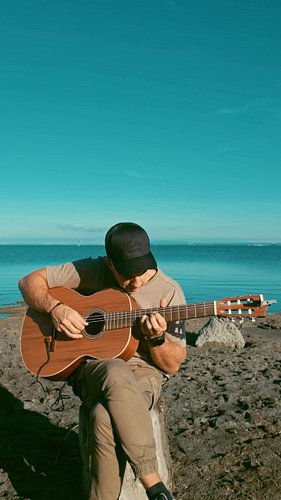 lakeside. new session on my youtube channel. #meditation #nylonguitar #study #relaxation