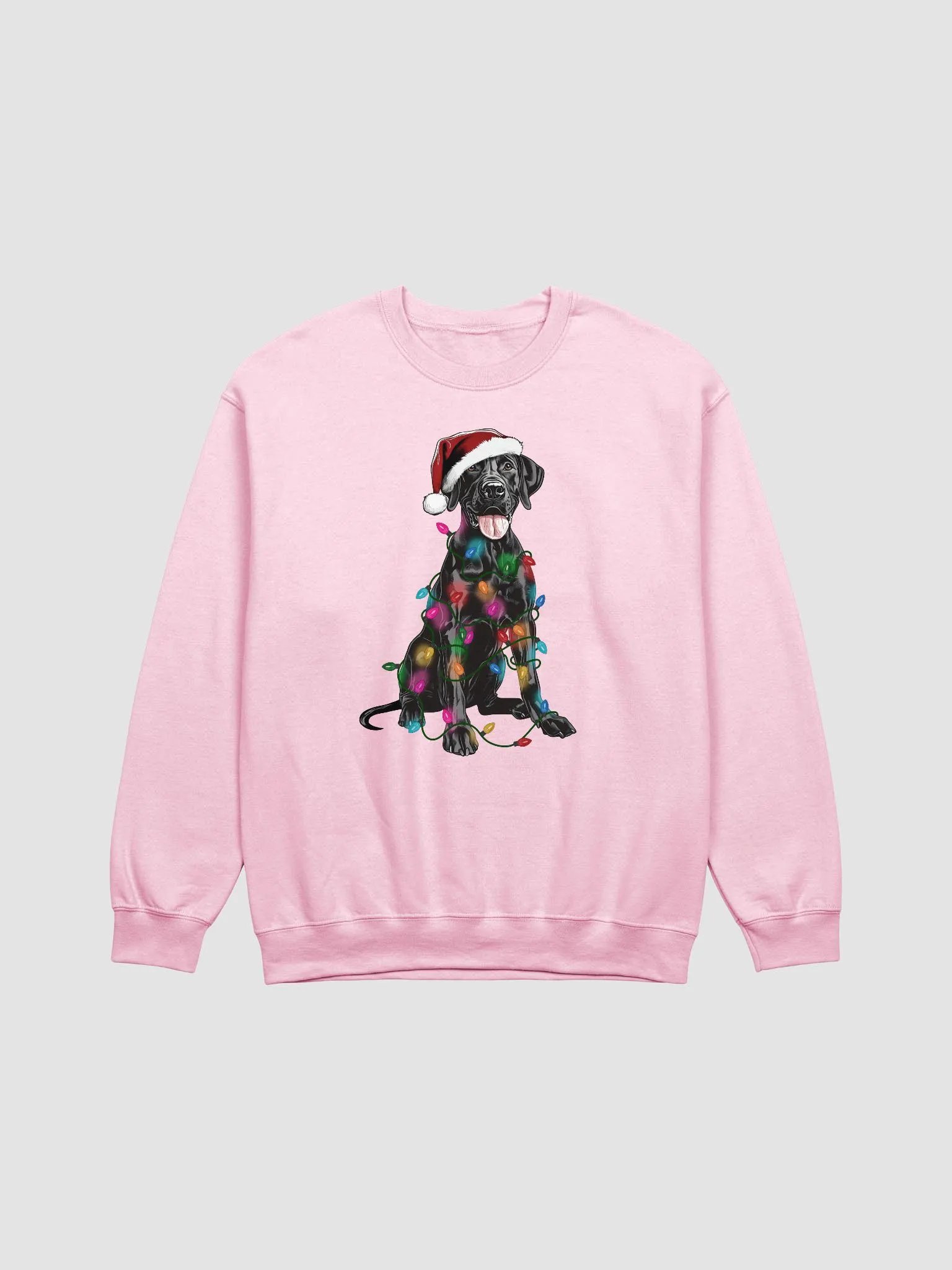 Funny Great Dane(Black) Christmas Sweatshirt product image (17)