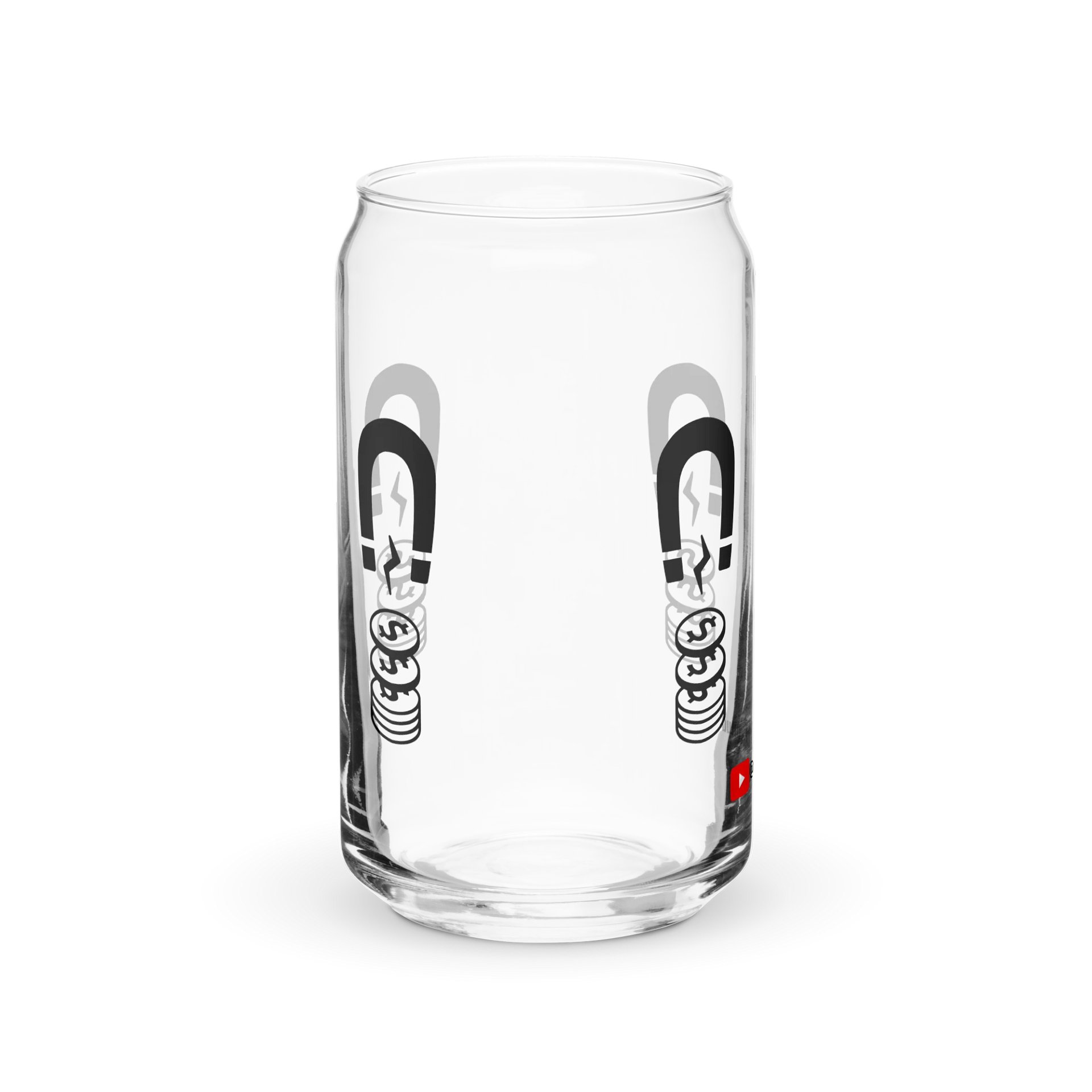 Vaso de Vidrio con Forma de Lata – Imán de Dinero product image (8)