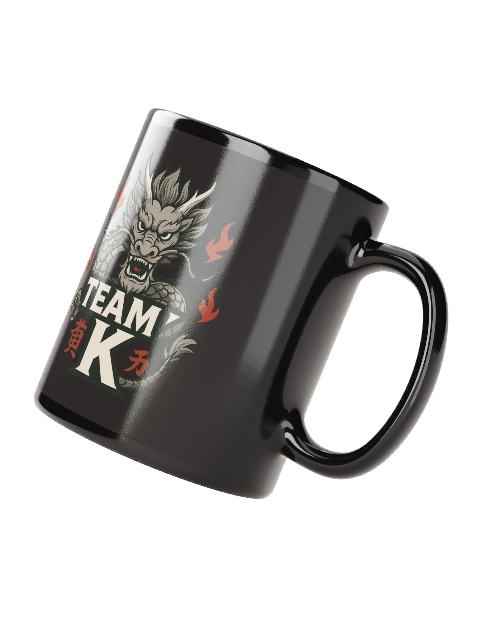 Team K China Black Mug product image (4)