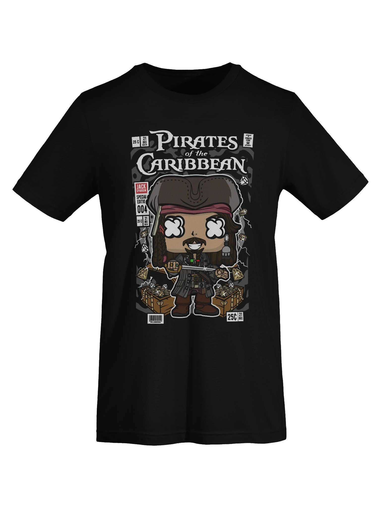 Pirate's Plunder Stylized T-Shirt product image (7)