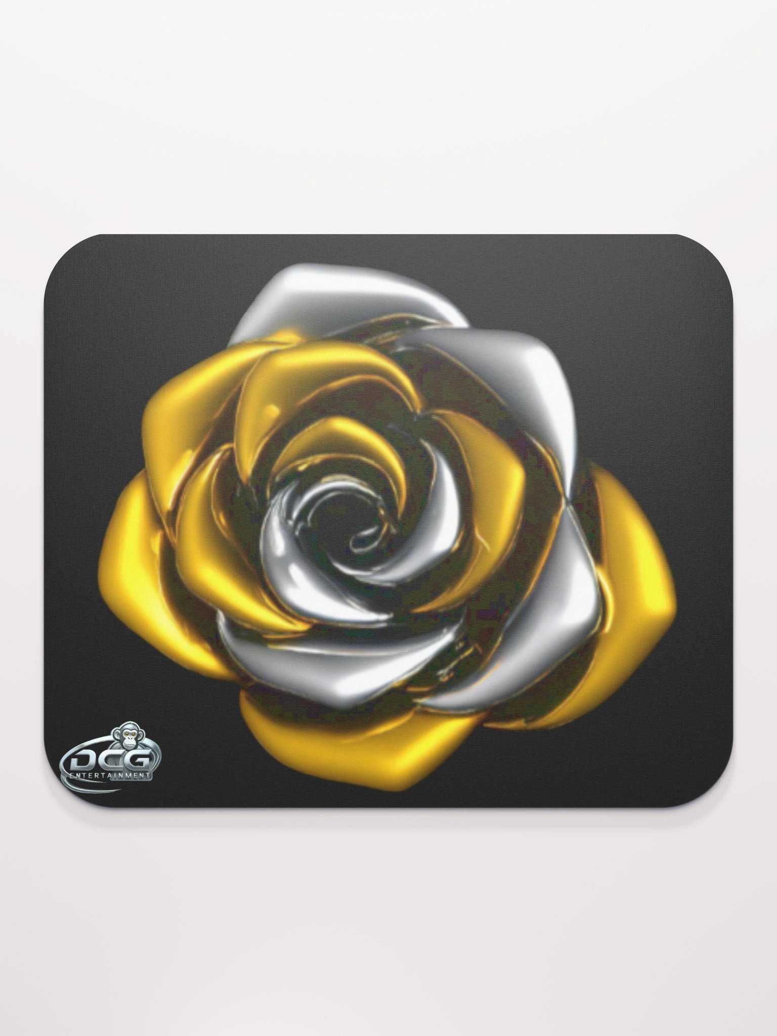2d Metallic Rose Mouse Pad product image (2)