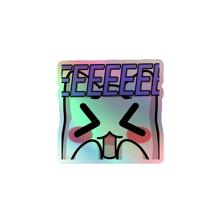 Holographic SQUEE sticker product image (1)