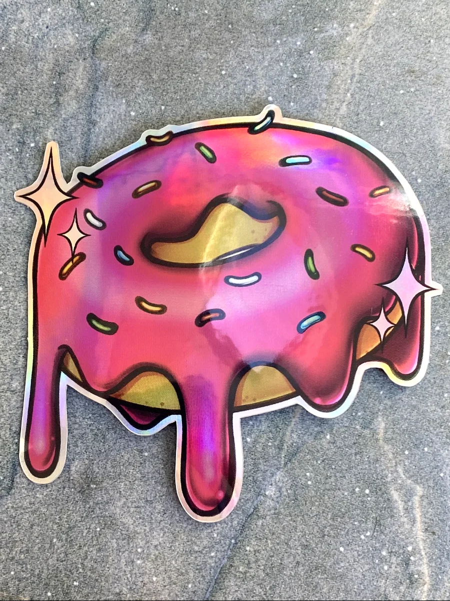 Sprinkle Donut Sticker product image (1)