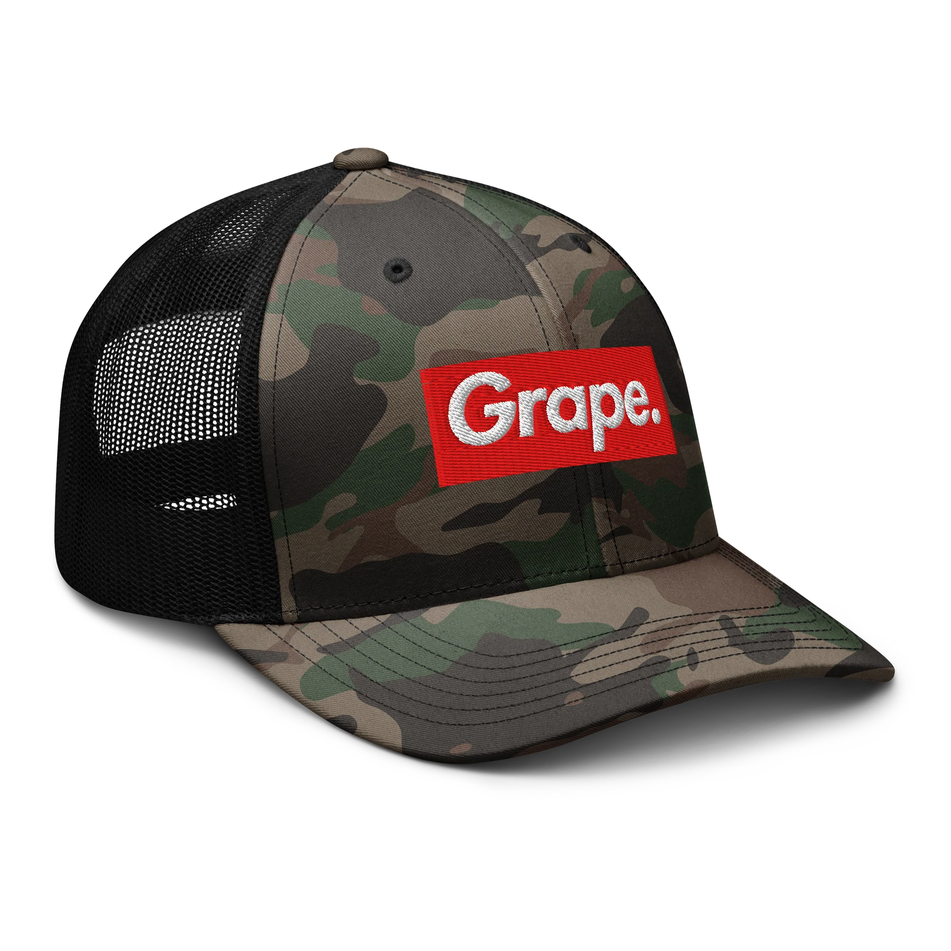 Grape. Camo Trucker Hat product image (6)