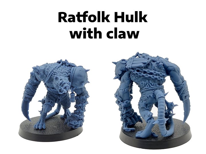 Ratfolk Hulk - Brutefun Miniatures product image (2)