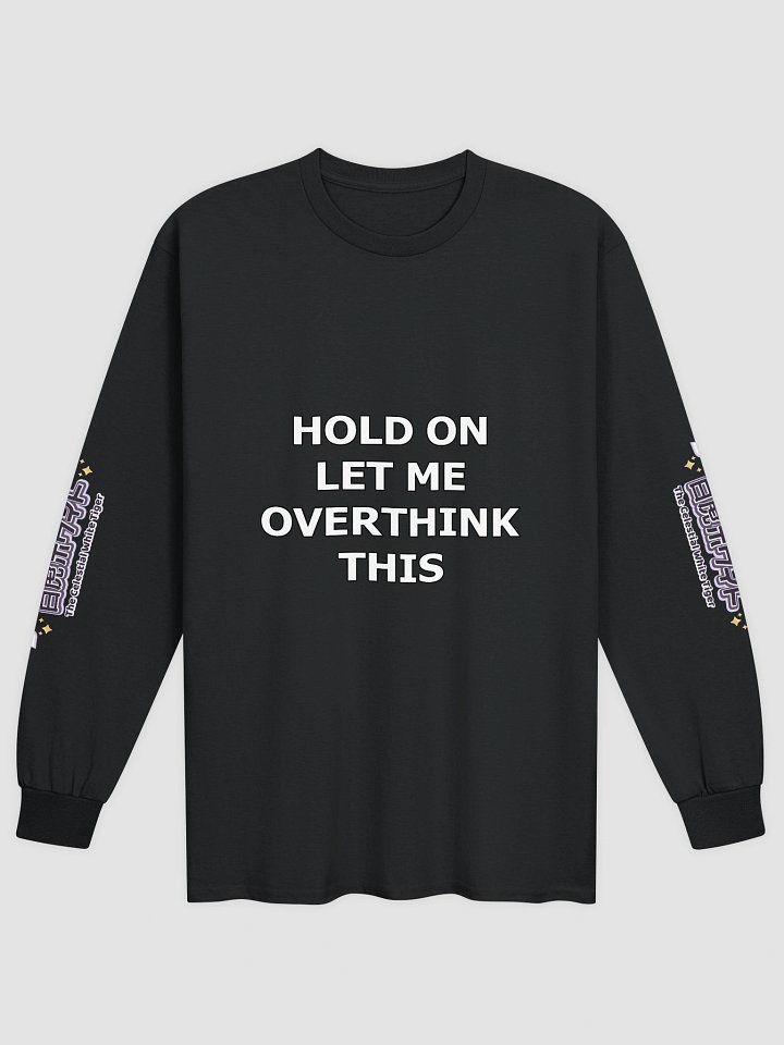 Cotton Long Sleeve T-Shirt (Unisex) - Byakko Overthink Edition product image (6)
