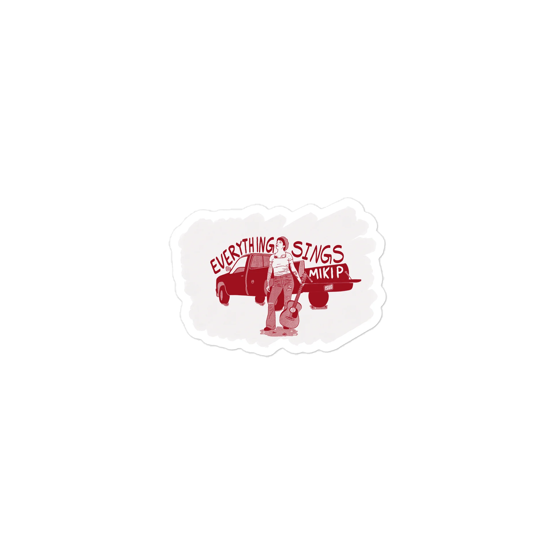 Everything Sings Sticker product image (1)