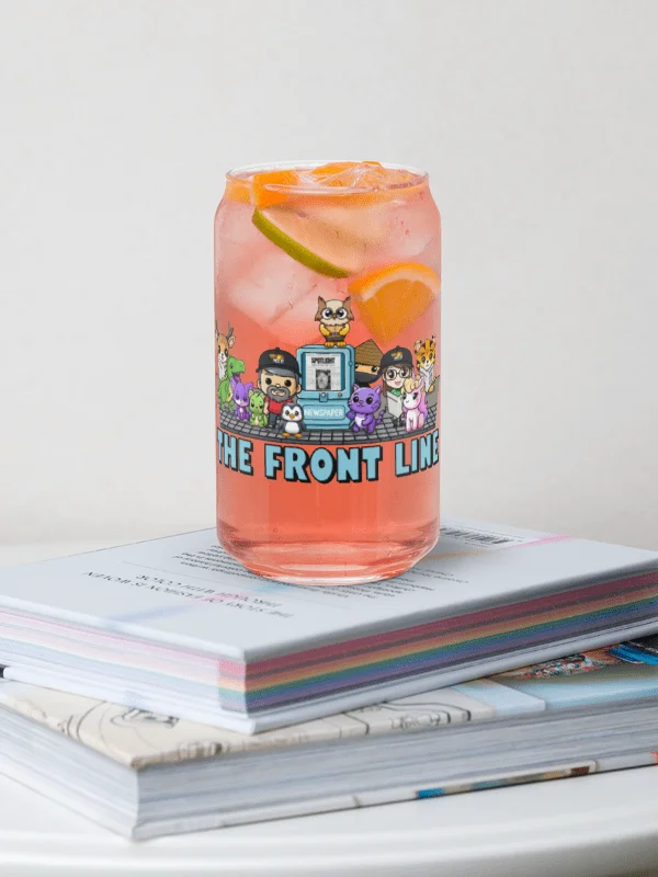 The Front Line - Can Shaped Glass product image (1)