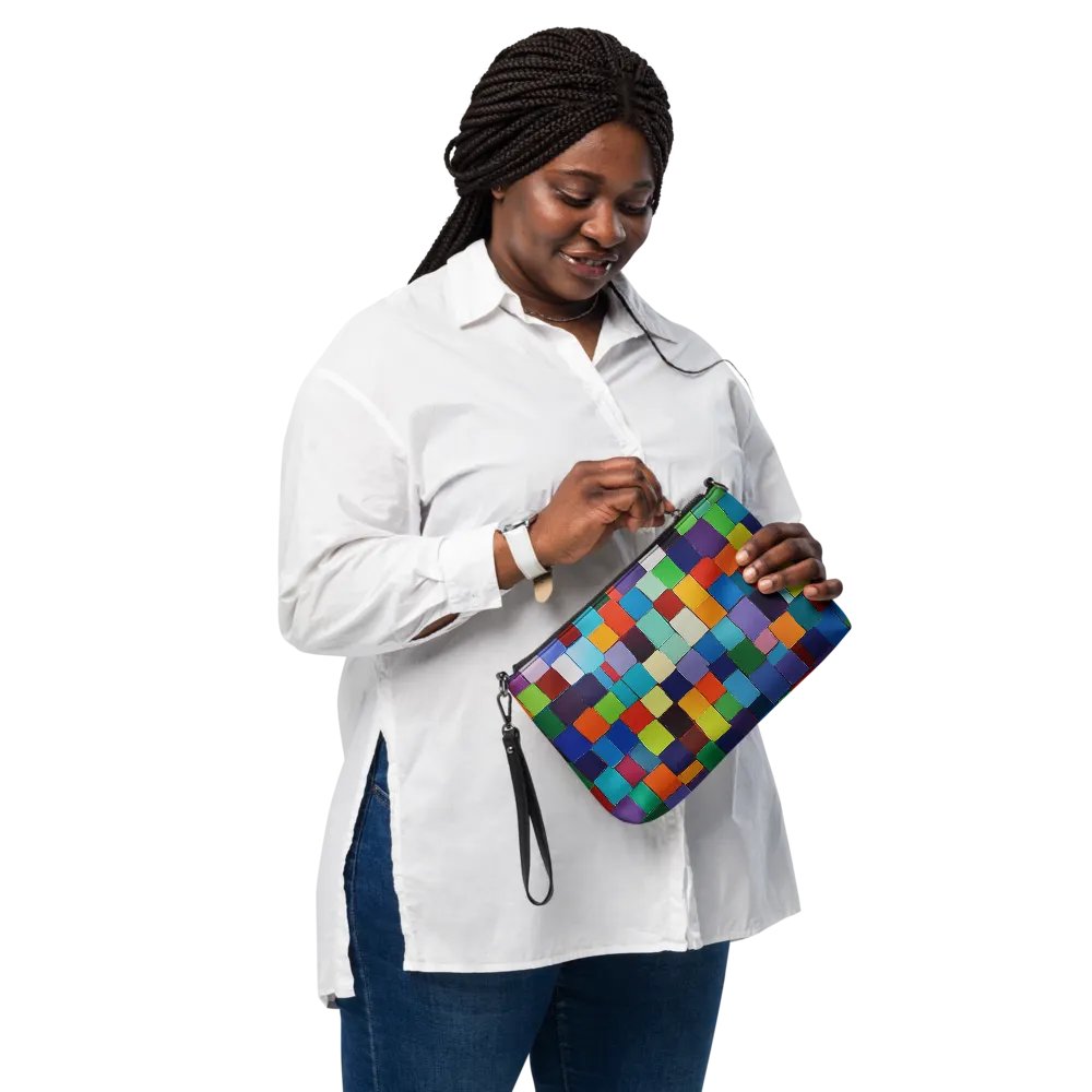 Chroma Grid Crossbody: Colorful Mosaic Bag product image (12)