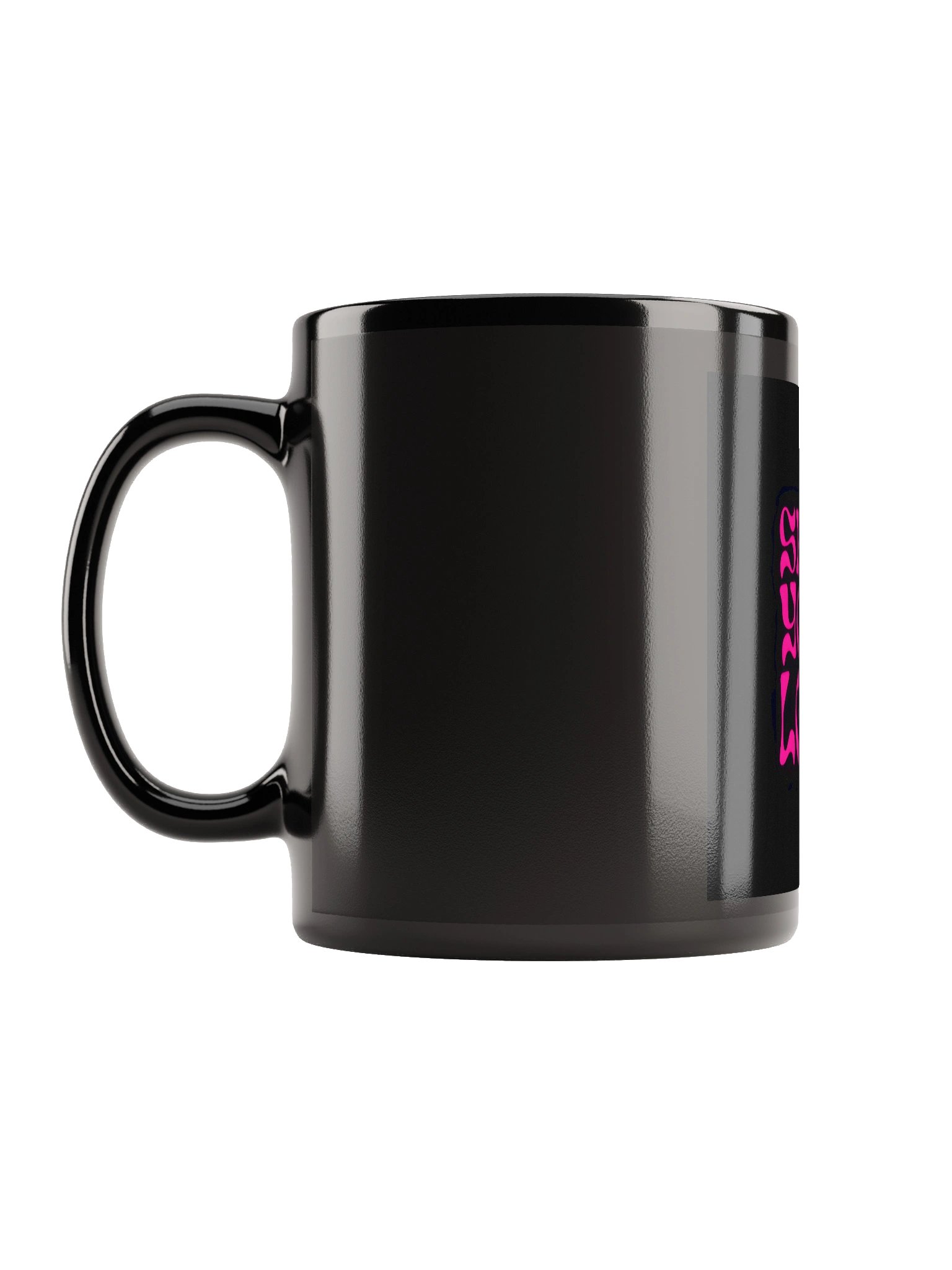 Retro Love Wave Black Mug product image (6)