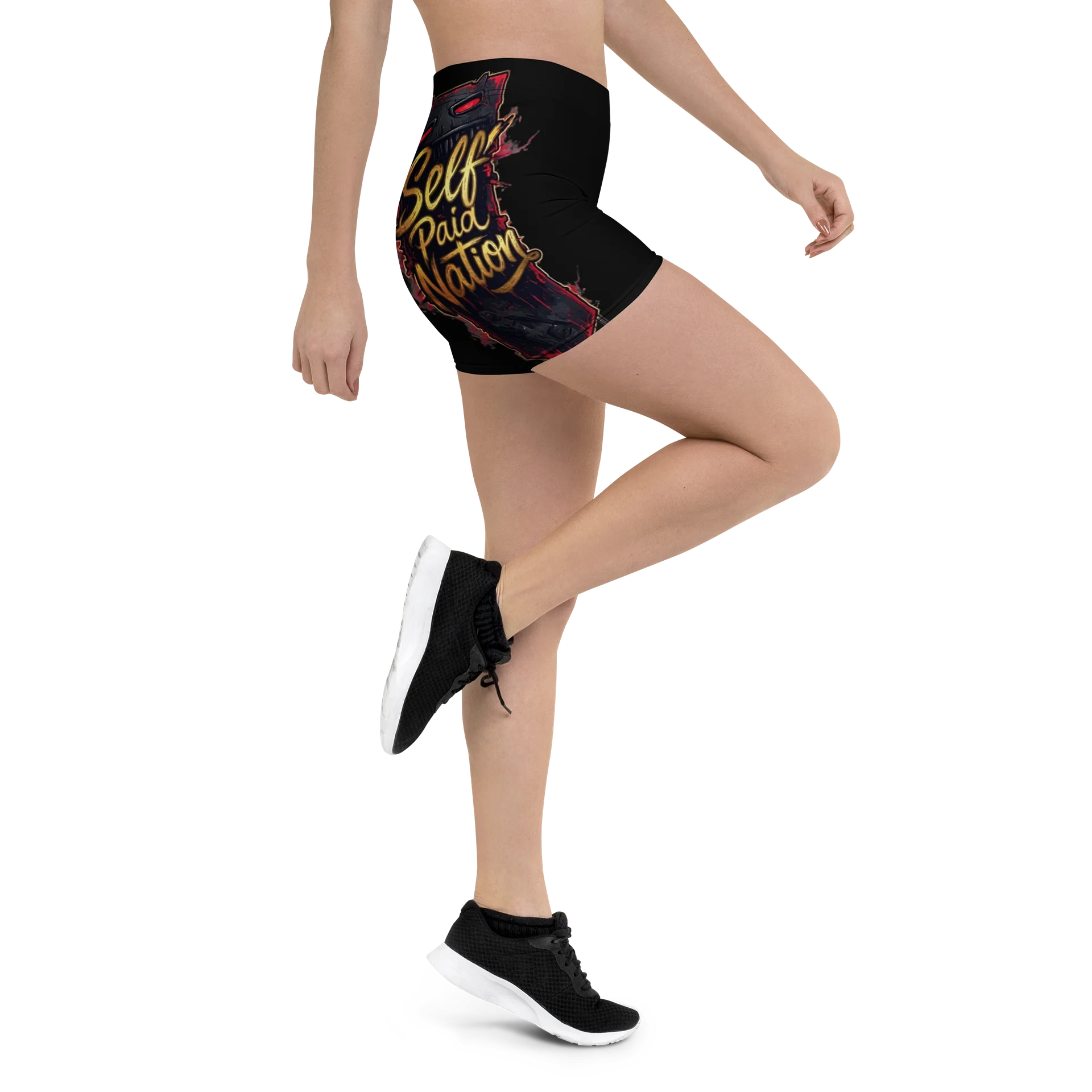 Limited Edition B.S.G Self Paid Nation All-Over Print Shorts product image (3)