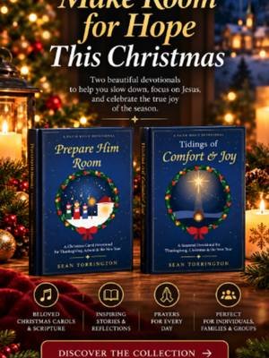 SPECIAL CHRISTMAS GIFTS DEVOTIONAL 🎄 MAKE ROOM FOR HOPE THIS CHRISTMAS! | TWO BEAUTIFUL DEVOTIONALS FOR JUST £10! ✨ 🎁 SPECIAL FAITHBUILT CHRISTMAS OFFER! TWO INSPIRING DEVOTIONALS • 70 READINGS • JUST £10! 📚 Get BOTH *Prepare Him Room* and *Tidings of Comfort & Joy* in PDF AND EPUB formats — four digital files for one special price! 🛒 EXPLORE THE CHRISTMAS COLLECTION: https://faithbuilt.uk/#devotionals 🌟 THIS CHRISTMAS, GIVE THE GIFT OF FAITH, COMFORT & JOY! Beyond the decorations, shopping and celebrations lies the greatest Christmas message — God's extraordinary love revealed through Jesus Christ. FaithBuilt invites you to slow down, rediscover Scripture, and celebrate with renewed hope, gratitude and joy. Discover two beautiful devotionals published by FaithBuilt, inspiring individuals, families and Christian communities throughout Thanksgiving, Advent, Christmas and the New Year.  🎶 1. PREPARE HIM ROOM *A Christmas Carol Devotional for Thanksgiving, Advent & the New Year* Every Christmas carol tells a story. Every story carries a message worth discovering! Journey through 35 beloved Christmas carols and hymns, exploring their fascinating histories, biblical foundations and timeless messages. From *O Come, O Come, Emmanuel* to *Silent Night* and *O Holy Night*, discover the extraordinary circumstances behind these treasured songs. ✨ INSIDE: 🎵 35 Christmas carols and hymns 📖 Scripture and biblical insights 📜 Fascinating stories behind the music 🙏 Reflections and prayers 👨‍👩‍👧‍👦 Family discussion questions 🎄 Carol evening ideas and activities 🎁 Gift tags and memory pages Prepare Him Room — because the greatest preparation for Christmas happens in the heart.  ❤️ 2. TIDINGS OF COMFORT & JOY A Seasonal Devotional for Thanksgiving, Christmas & the New Year Christmas is a season of celebration, but also a time when we may need reassurance, encouragement and comfort. Through 35 beautifully illustrated readings, discover extraordinary stories of kindness, forgiveness, courage and compassion, each connected to Scripture. From the Christmas truce of 1914 to remarkable acts of generosity, experience stories reminding us why Christmas continues to inspire the world. ✨ INSIDE: 📖 35 inspirational illustrated readings ❤️ Heart-warming historical stories 🙏 Daily reflections and prayers 🎁 