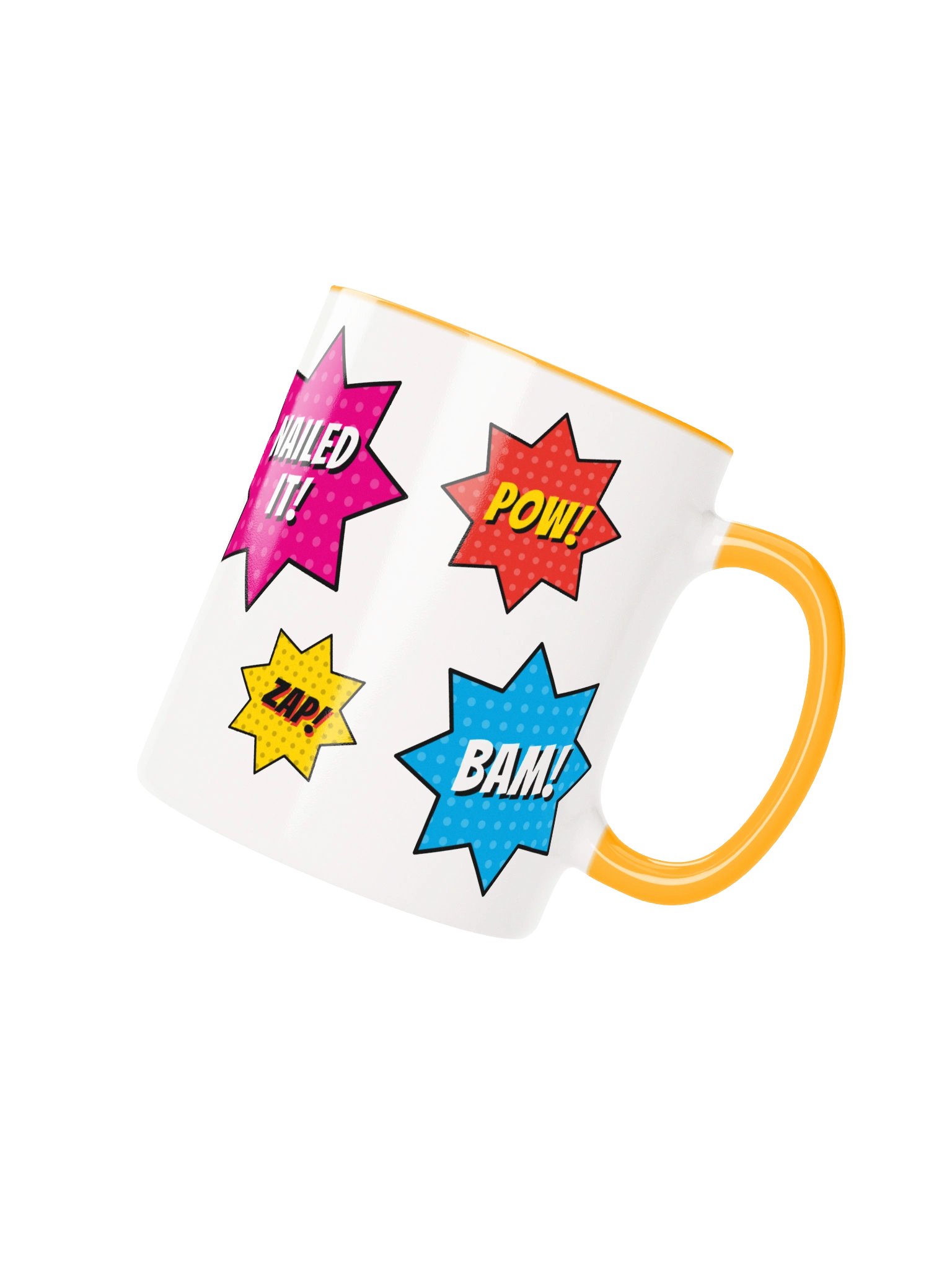 Bold Pop Burst Color-Inside Mug product image (4)