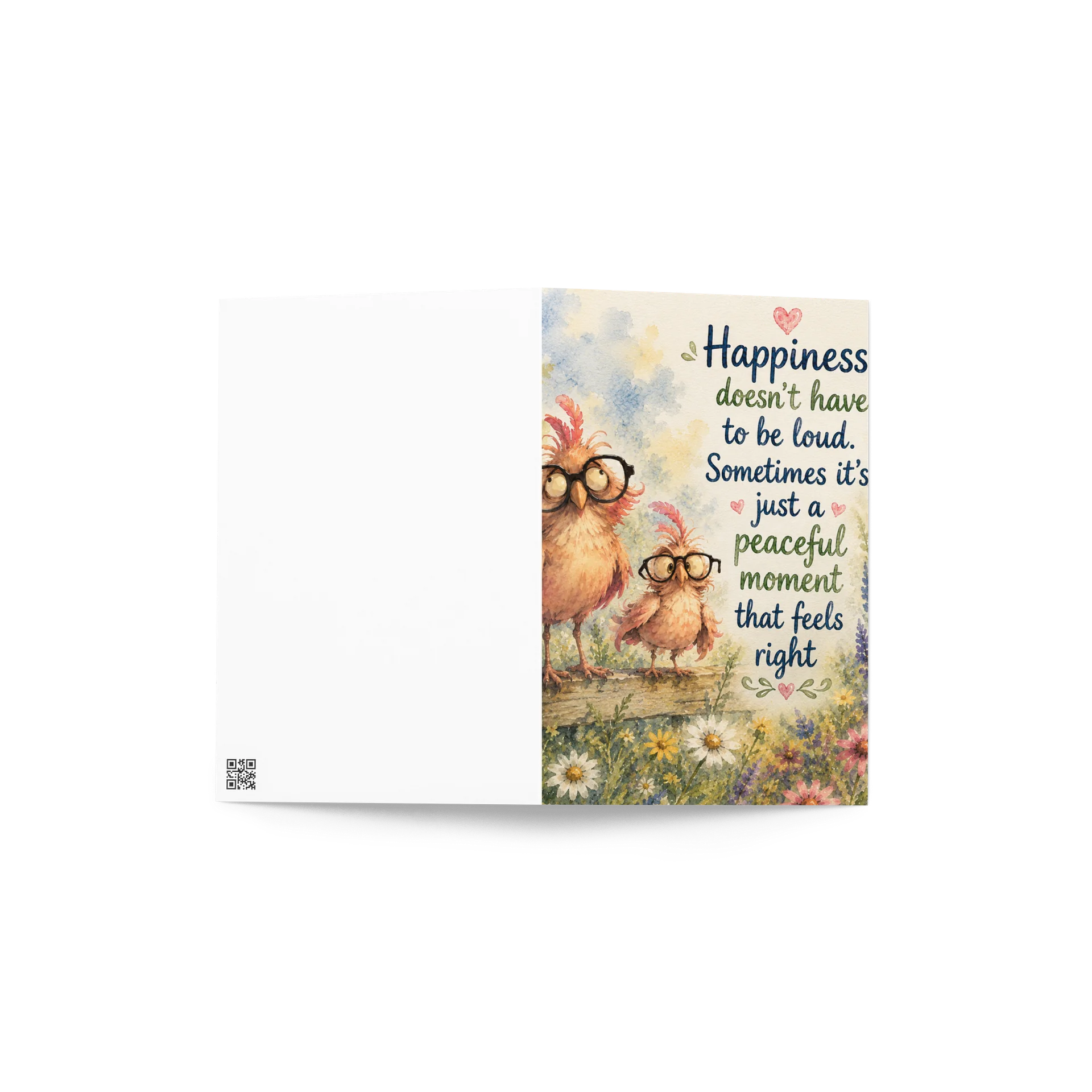 Happiness Crazy Bird Greeting Card product image (4)