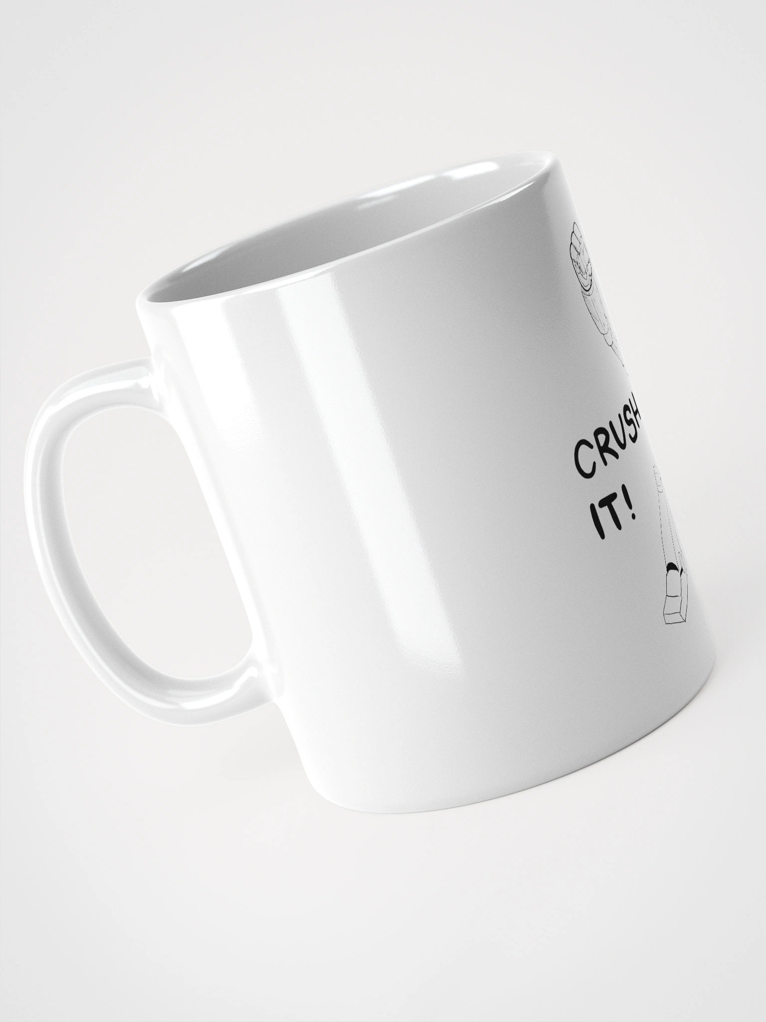 Crush It White Glossy Mug product image (8)