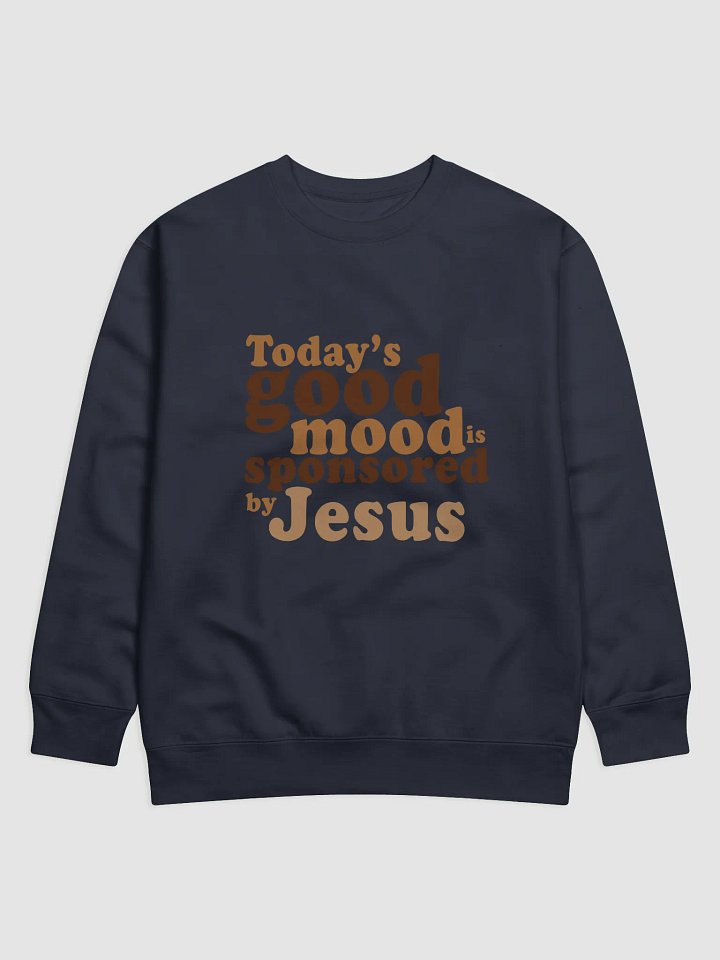 Jesus Sponsored Mood Sweatshirt product image (1)