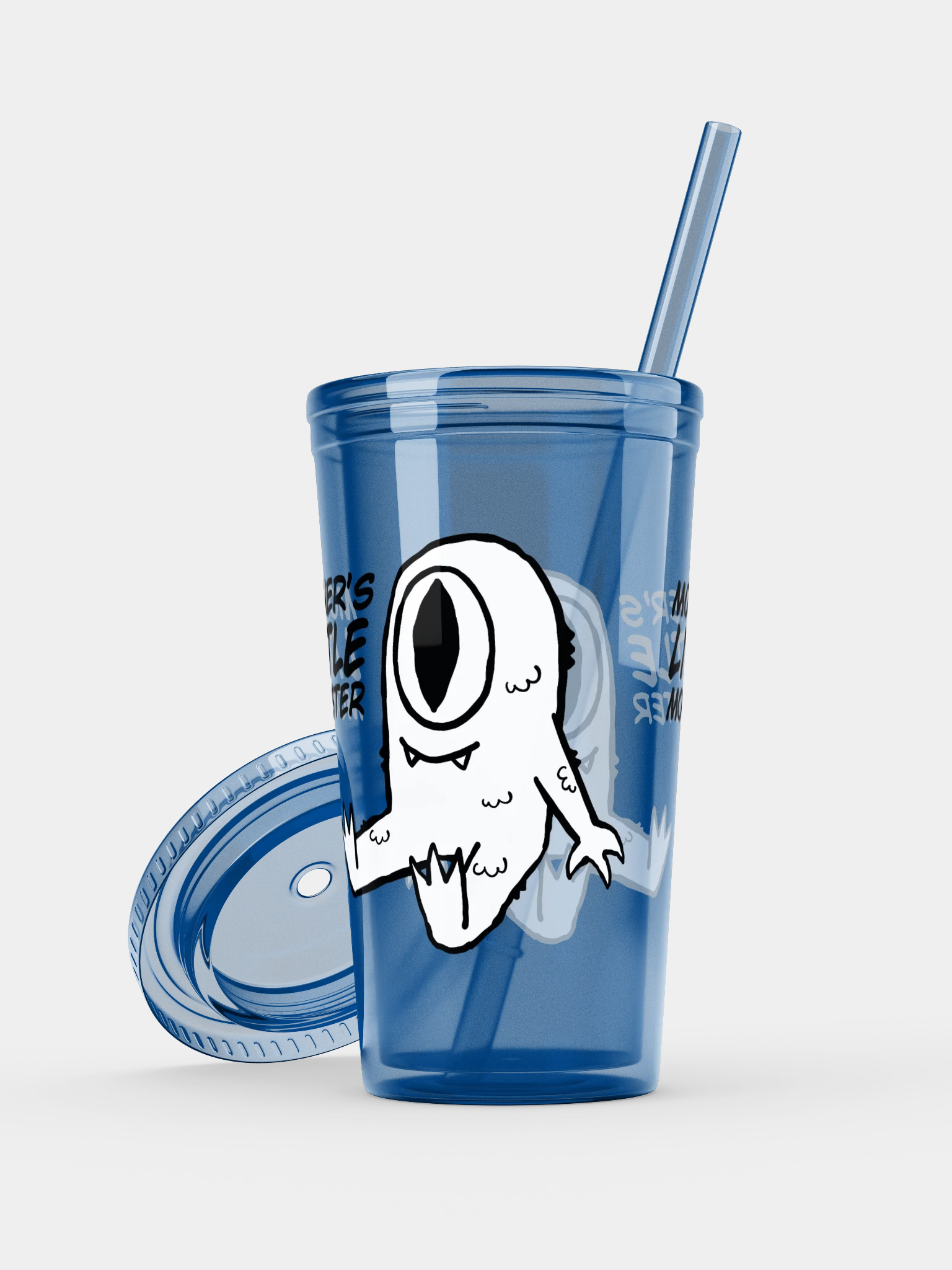 Mother's Little Monster Plastic Tumbler product image (6)