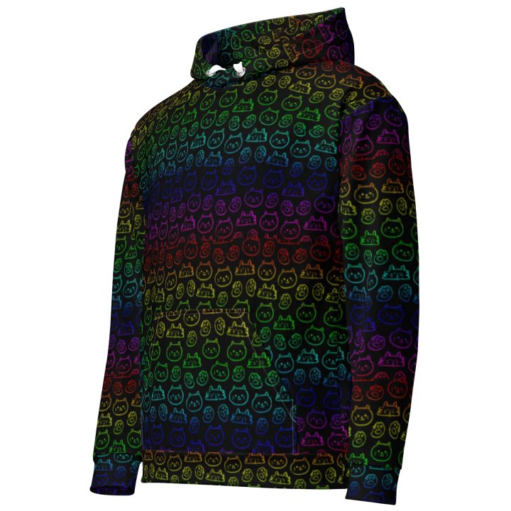 Rainbow Cat Design - Black product image (2)