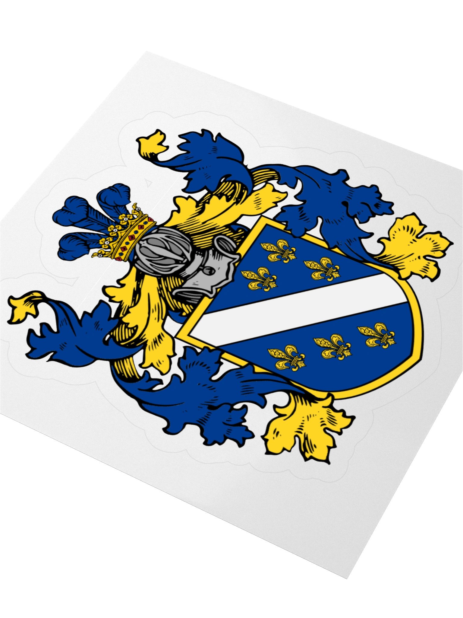 Bosnian Royal Arms Kiss Cut Sticker product image (8)