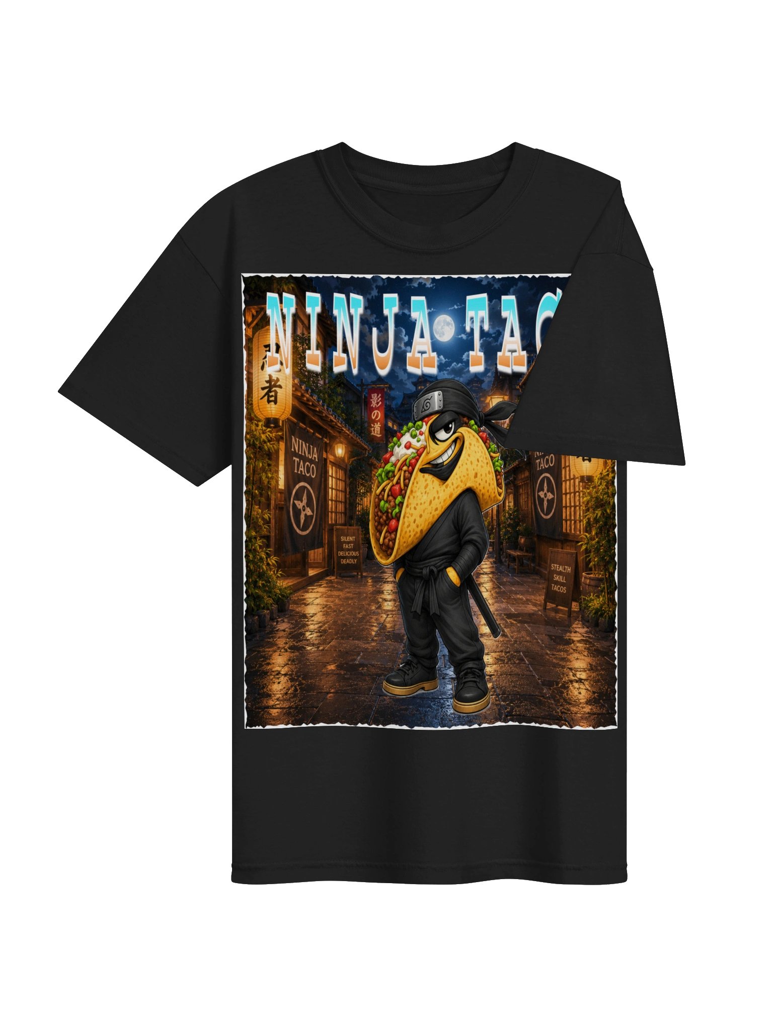 Ninja Taco Night Street Tee - The Taco Family product image (44)