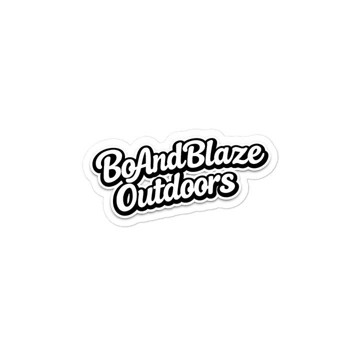 🐾 Bo & Blaze Outdoors Logo Sticker product image (2)