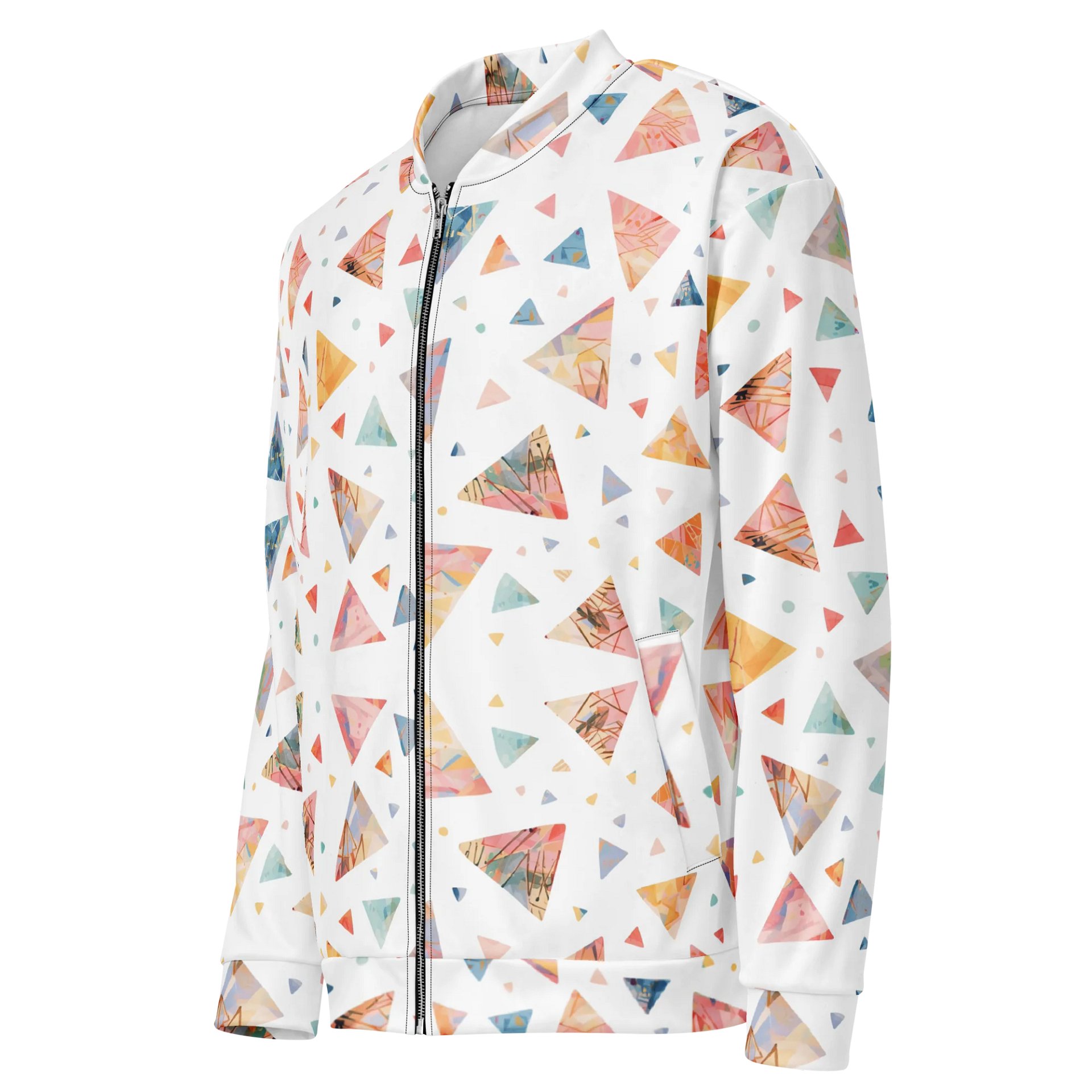 Triangular Splendor Bomber Jacket product image (3)