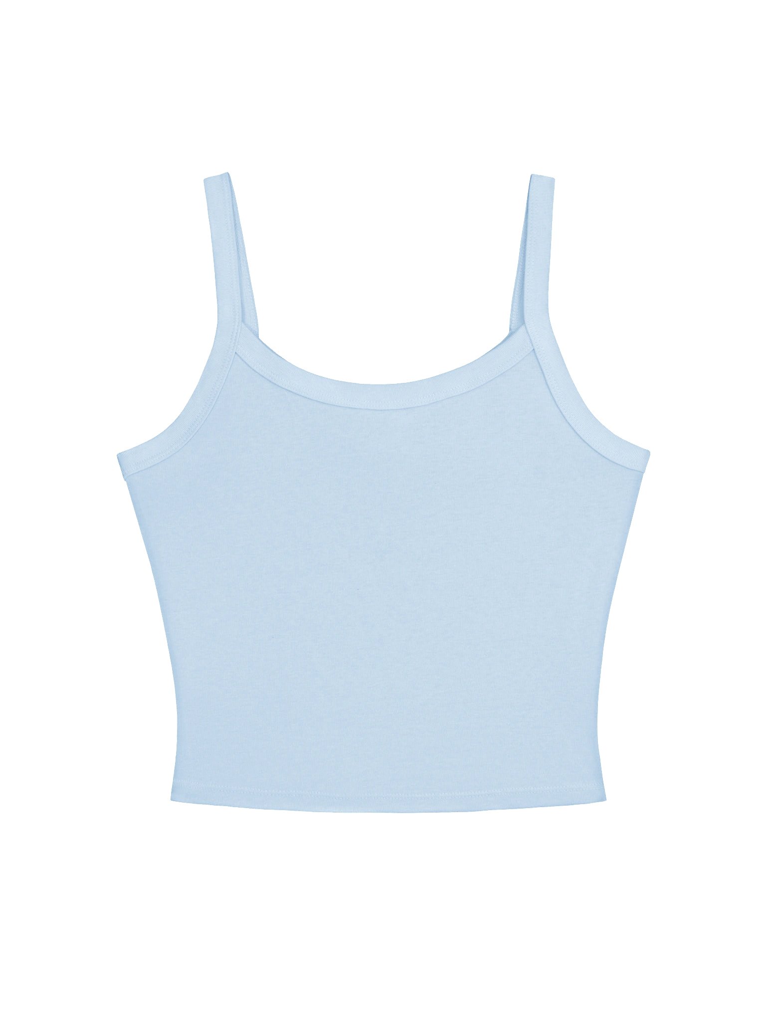 His House Womens Micro-Rib Tank Top - Grey/Blue/Pink/White product image (9)