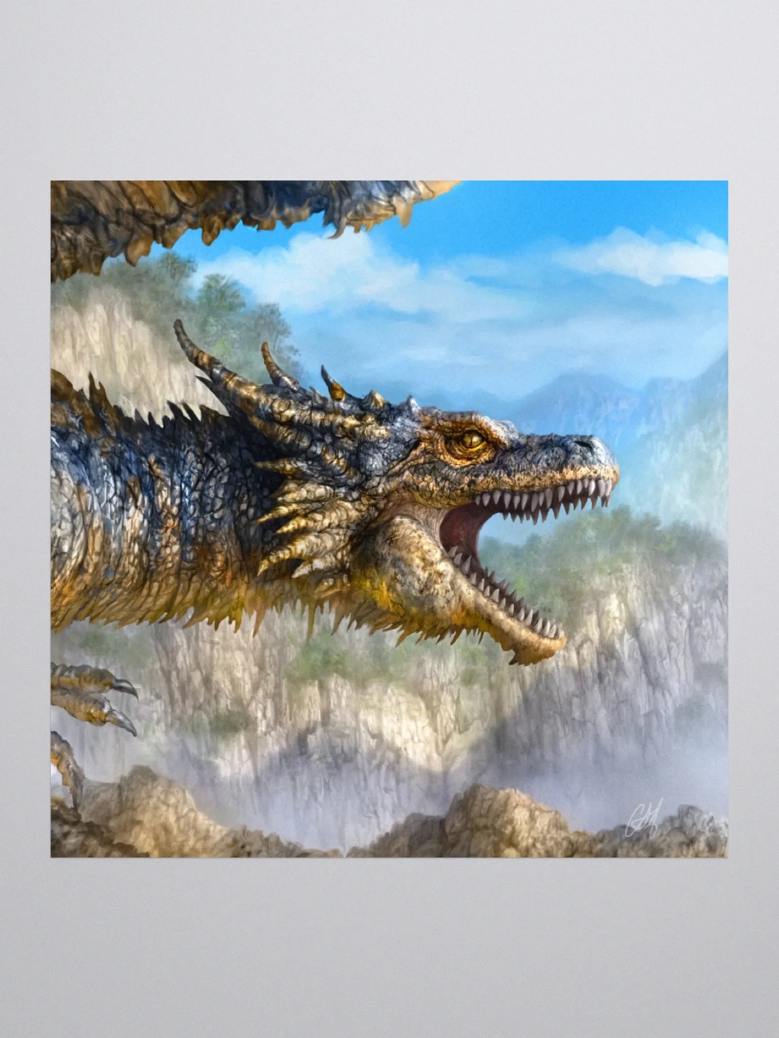 Dragon Sky Sticker product image (1)