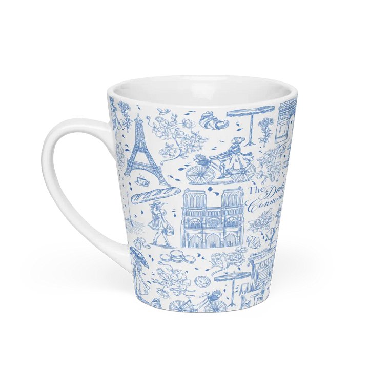 Parisan Toile Latte Mug product image (1)