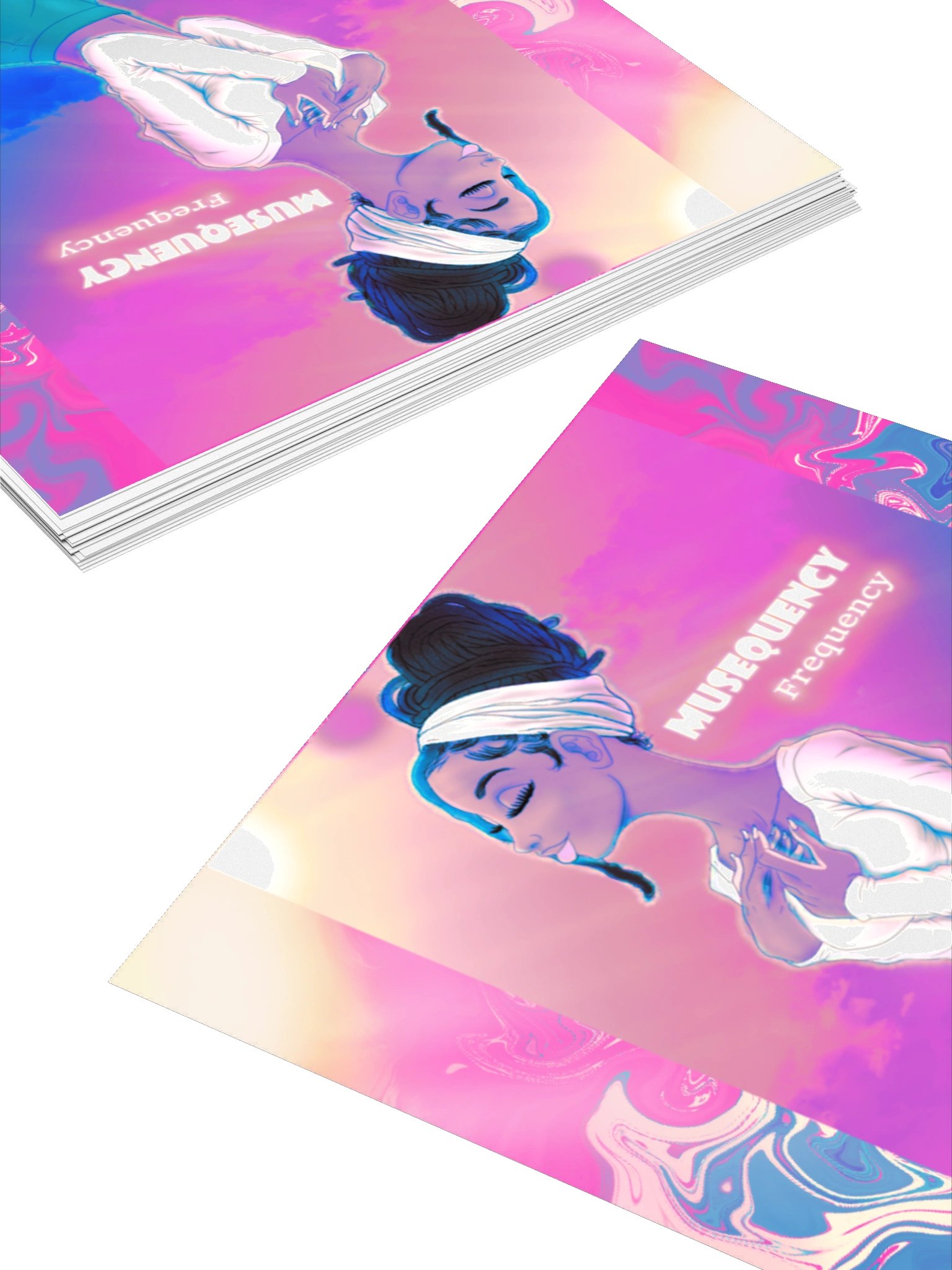 DLU DON’T LABEL US® MUSEQUENCY Kiss Cut Stickers product image (4)