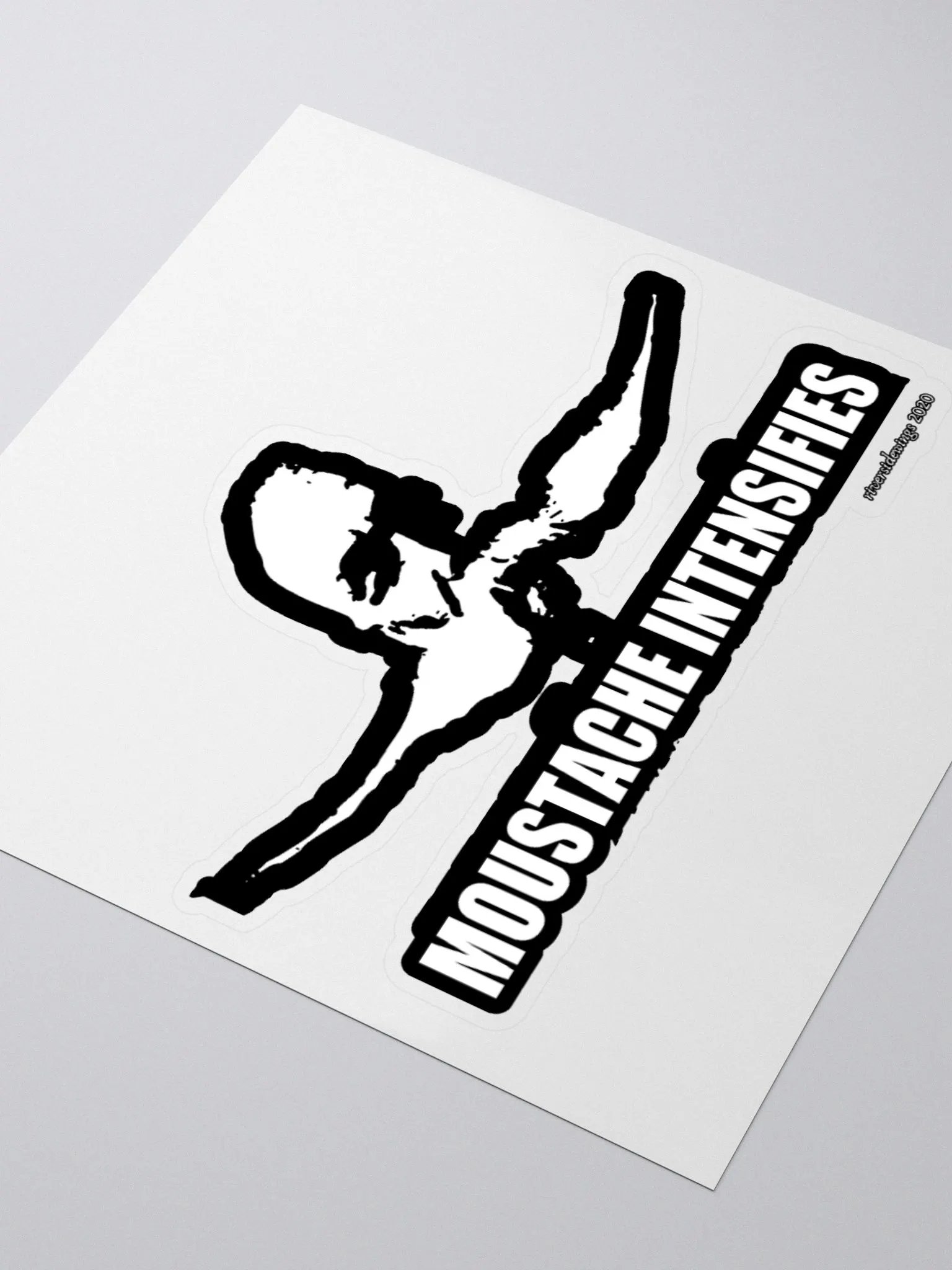 Moustache Intensifies (Sticker) product image (3)