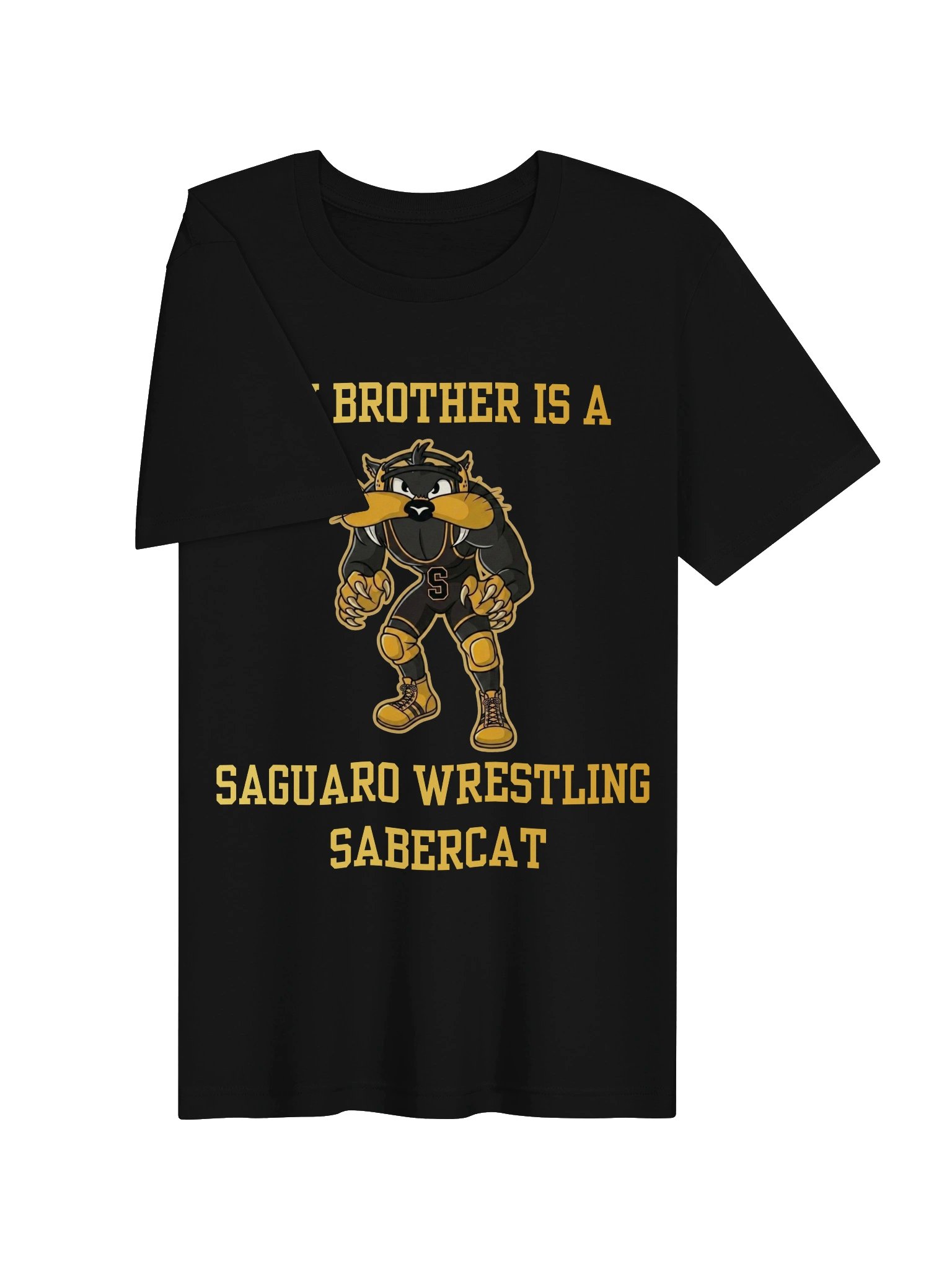 My Brother Is a Saguaro Wrestling Sabercat Tee product image (19)