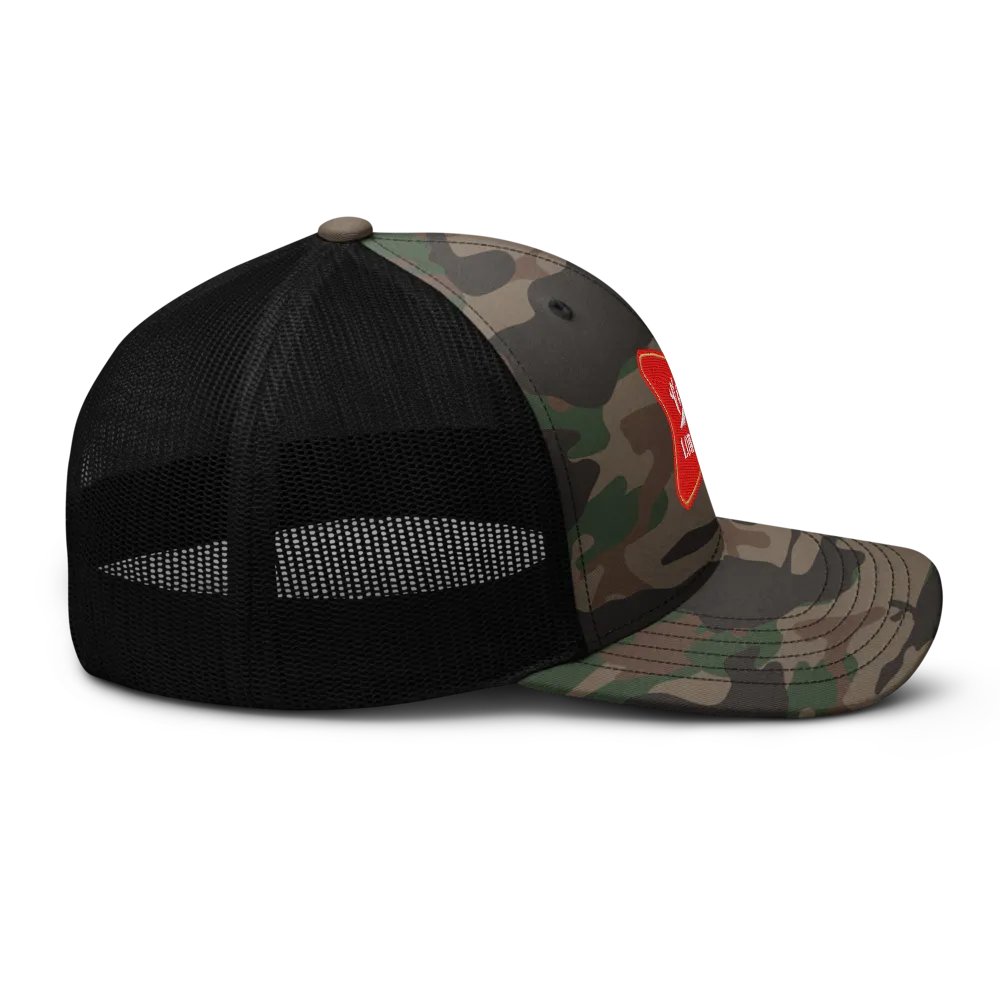 Vegas Low Limit Camo Trucker Hat product image (7)