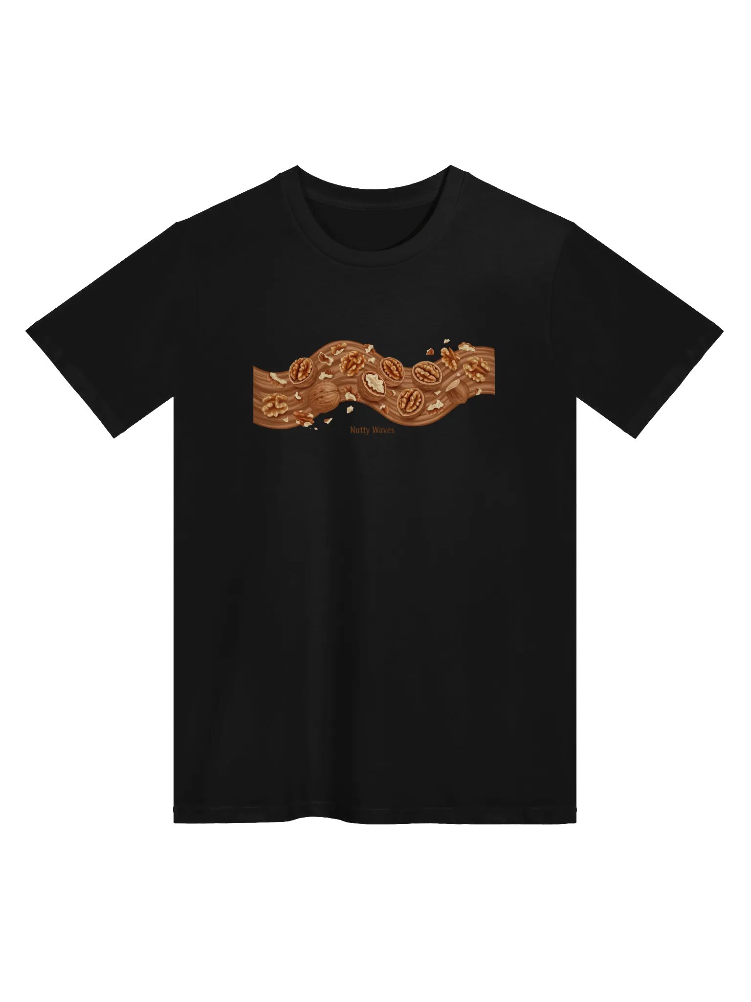 Walnut CW Letter Art Unisex T-Shirt product image (1)