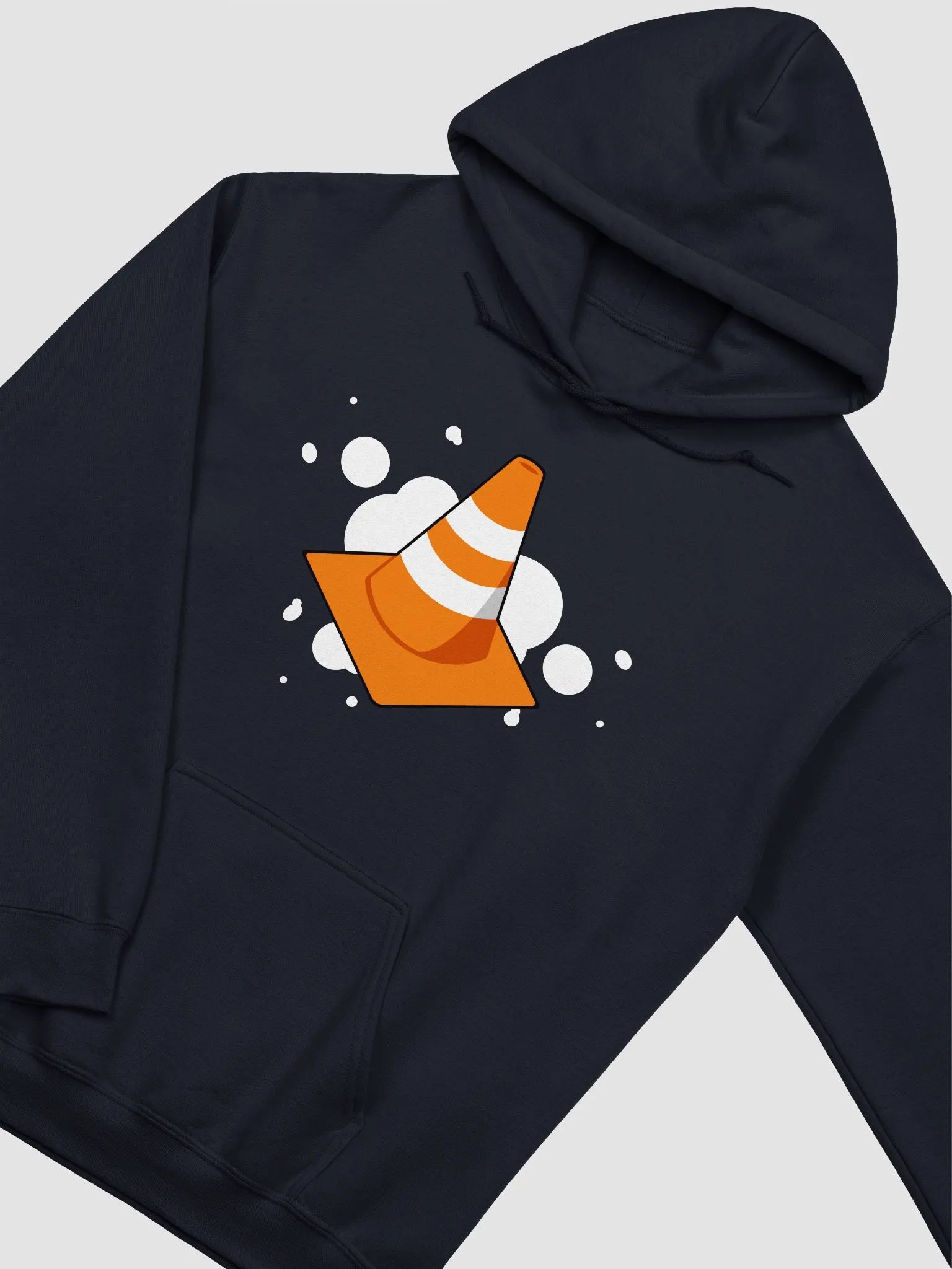 Traffic Cone Splatter Hoodie product image (3)