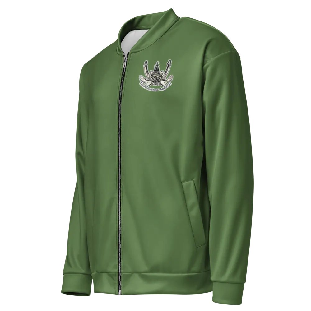 Foss Tugboat Sketch Green Bomber Jacket product image (4)
