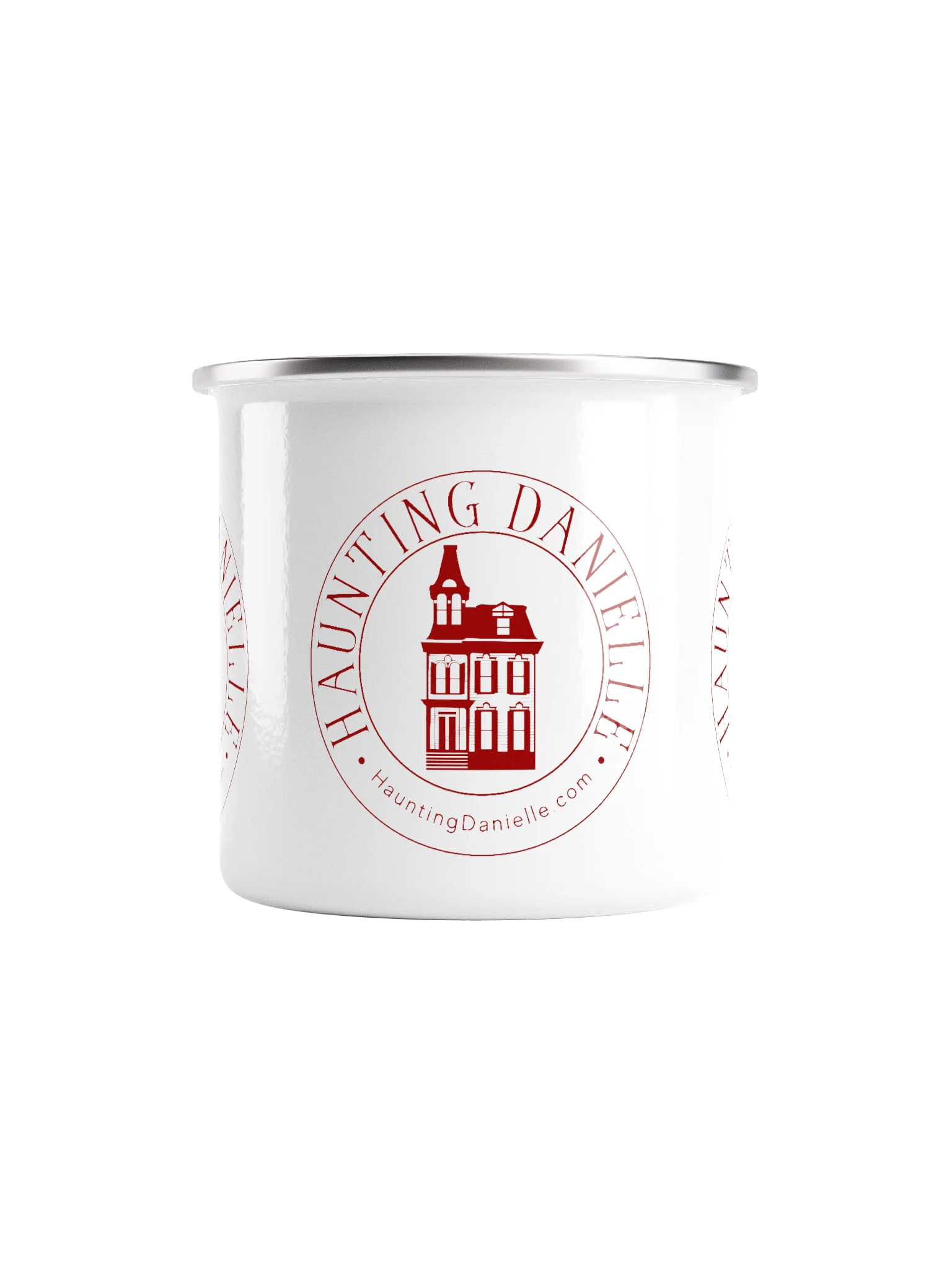 Haunting Danielle Red Metal Camping Cup product image (4)