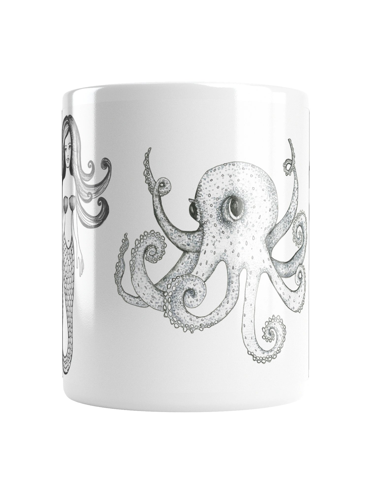 Mermaid Octopus Mug product image (16)