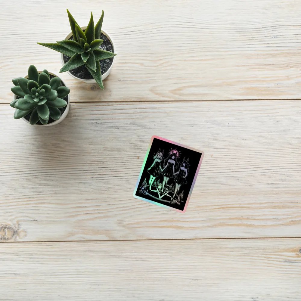 Not A Cult Hologram Sticker product image (10)