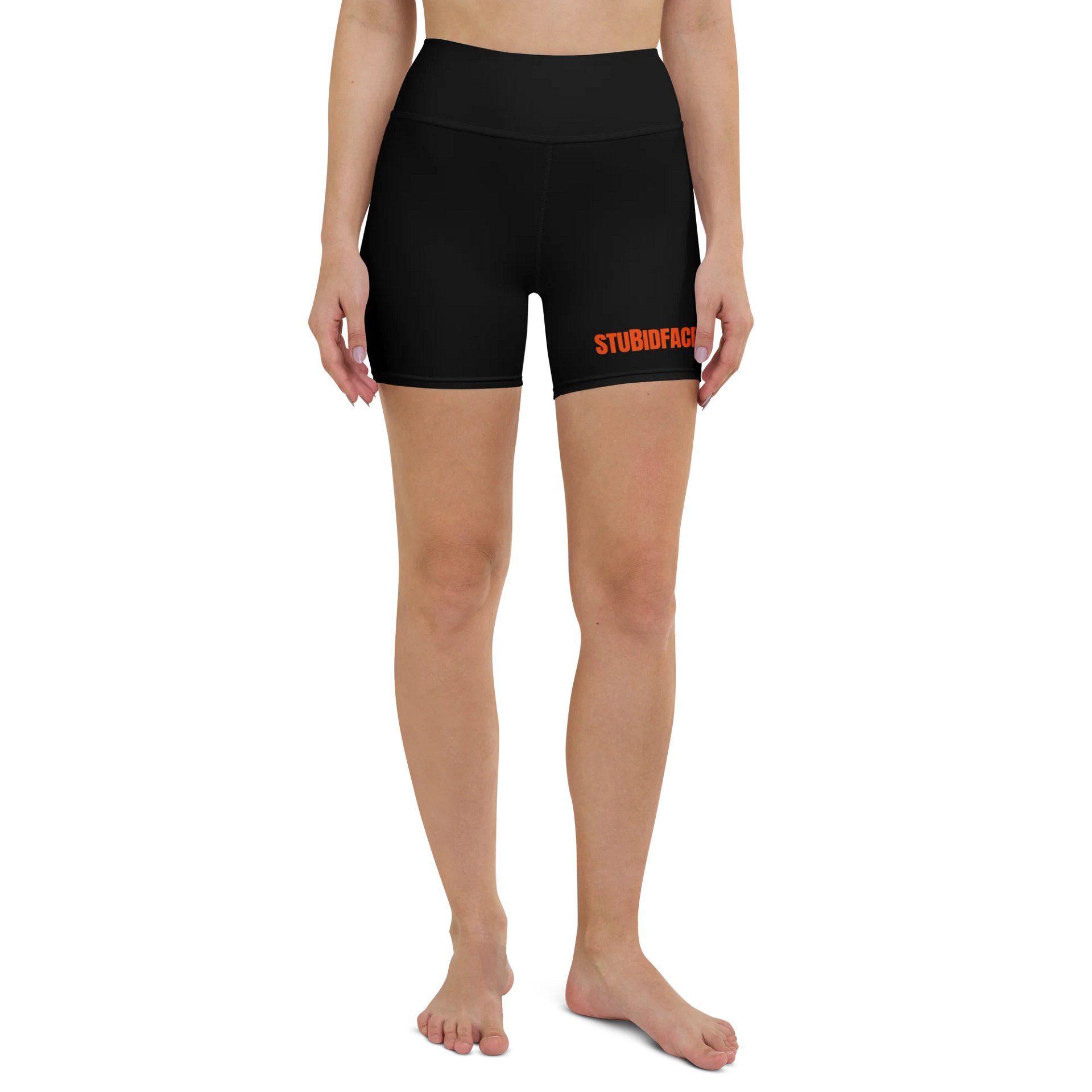 Stubidface Performance Yoga Shorts product image (3)