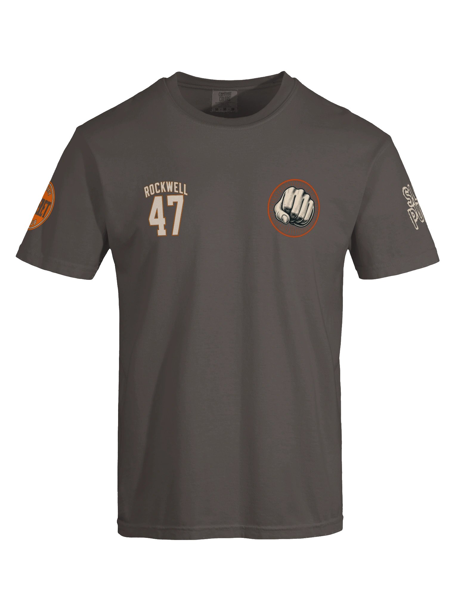 Deseret Hockey Club "Crush Thine Enemies" Heavyweight Tee product image (5)