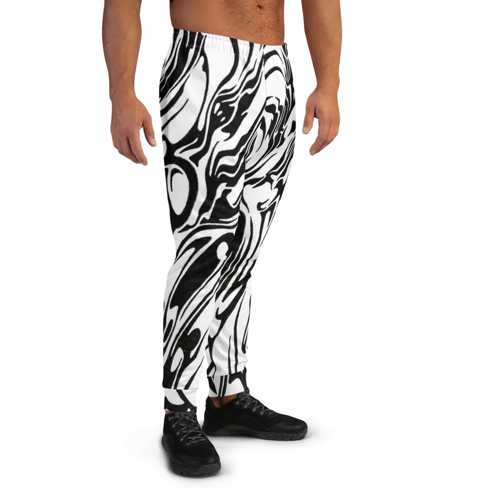 Mono Lávinci™ | Monochrome 'Infinity' Men’s Joggers product image (2)