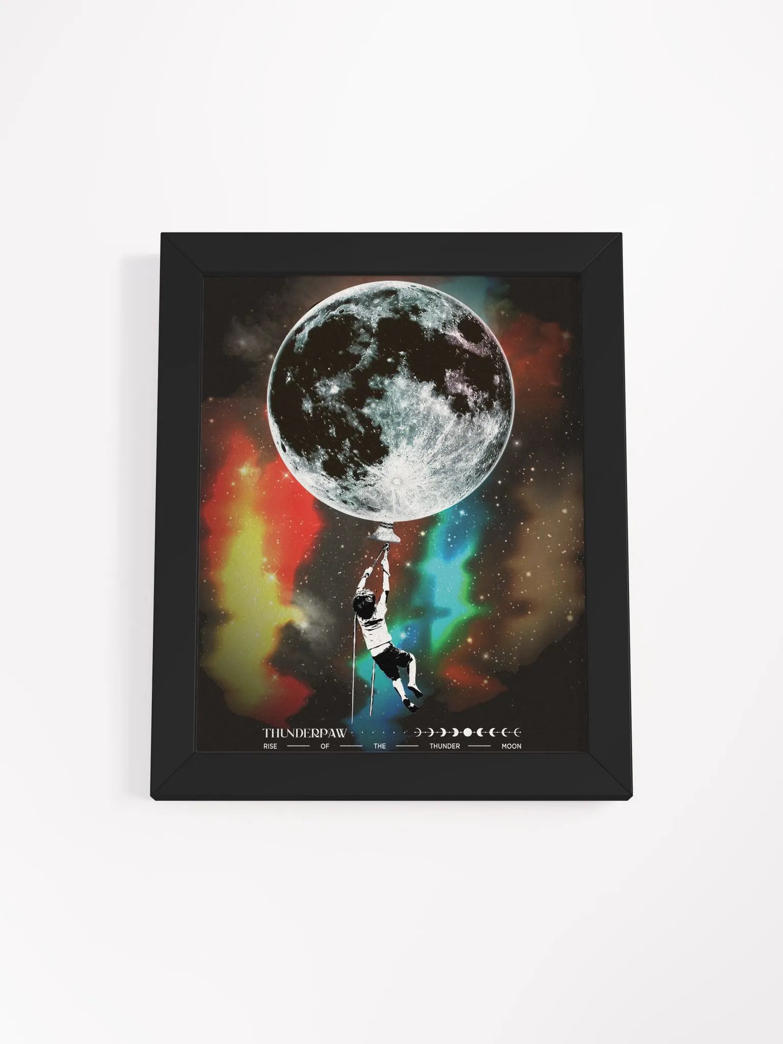 Rise of the Thunder Moon Framed Matte Poster product image (1)