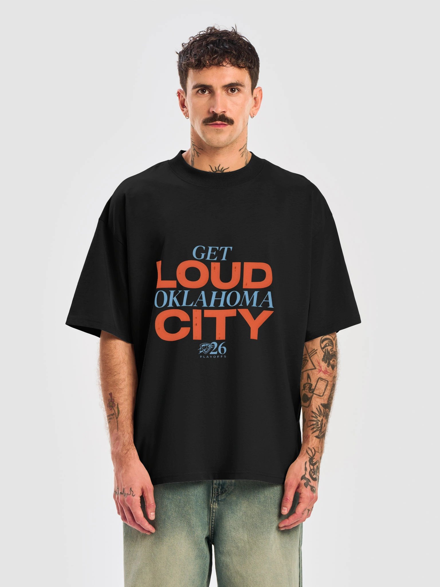Get Loud Oklahoma City Playoffs Shirt product image (1)