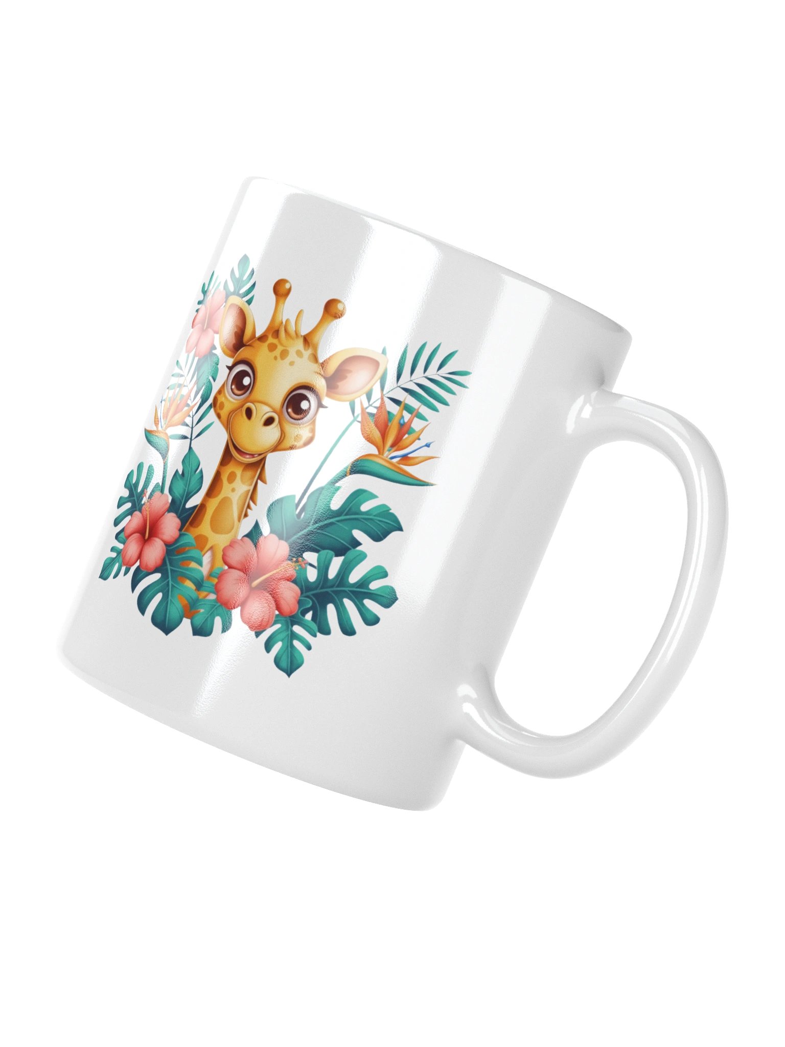 Tropical Giraffe Animal Coffee Mug product image (11)